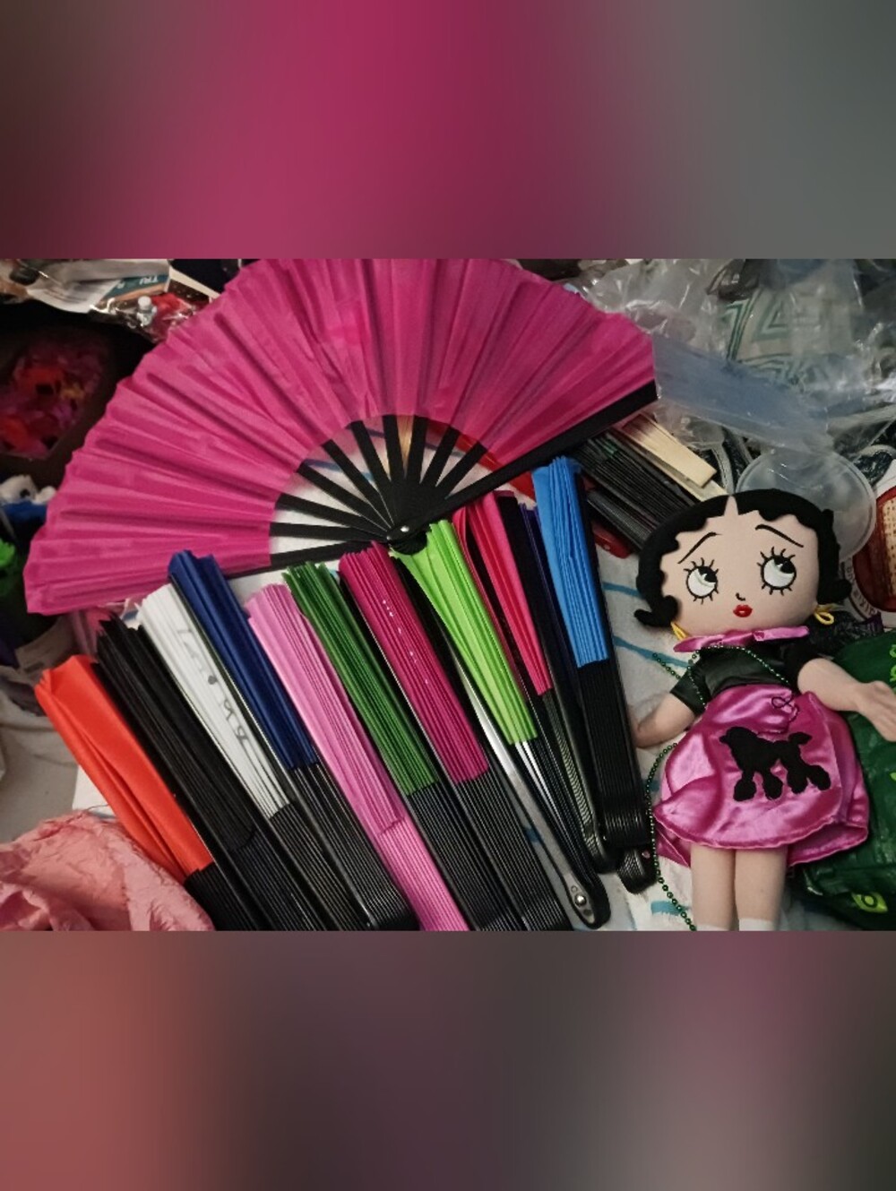 Large Fan, Specify Color Choice. Price Each.